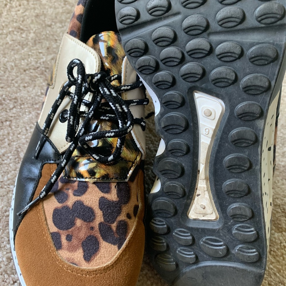Leopard sneakers